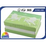 Unfoldable Three Pieces Rigid Gift Box CMYK Color Printing Small Gift Paper Box for sale