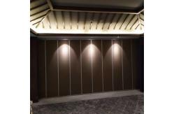China Ballroom Sound - Proofing Sliding Partition Walls Panel Width 500mm - 1220mm supplier