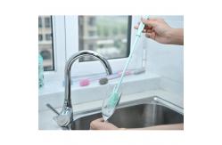 China Bpa Free Multipurpose Silicone Dish Brush With Handle supplier