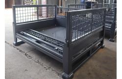 China 1.5T Load Collapsible Wire Pallet Cages Pallet Container Customized supplier