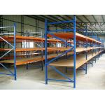 Industrial Storage Long Span Racking System Boltless Steel Shelf Panel Stable