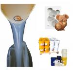 White Two Part RTV2 Platinum Cure Silicone Rubber Good Flowability for sale
