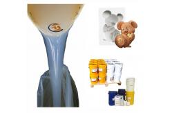 China White Two Part RTV2 Platinum Cure Silicone Rubber Good Flowability supplier