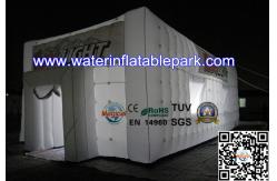 China Bespoke Led Inflatable Cube Tent / Inflatable Party Event Tent 8 x 4 m supplier