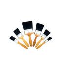 Personalized Black Bristle Paint Brush 15mm 25mm 50 Mm for sale