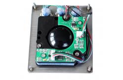 China 3 mouse buttons  IP65 military resin trackball moudle with metal panel supplier