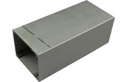 China Rectangle Aluminium Industrial Profile For Sliding Window Frame supplier