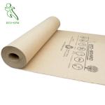 China Waterproof Temporary Floor Protection Paper Rolls Impact Resistant  For Construction Projects factory