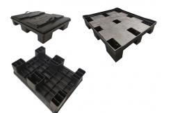 China 100Kg Bulk Plastic Pallet Box Collapsible Pallet Crate Containers 810x610mm supplier