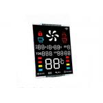 Silkscreen VA Negative LCD Display / Industrial LCD Monochrome Screen Module For Equipment for sale