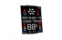 China Silkscreen VA Negative LCD Display / Industrial LCD Monochrome Screen Module For Equipment supplier
