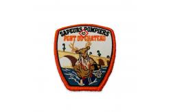 China 100% Embroidered Patches Hook And Loop Custom Badges For Jackets supplier