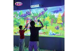 China 12m*2.2m Interactive Wall Games 3D Interactive Wall Projection System supplier