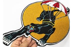 China Large Bear Chenille Varsity Patches For Jackets 8 Tall Felt Material supplier