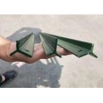 Three Pointed Star Shaped Galvanised Y Post Cross Section For Secure Livestock Protection for sale