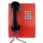 Vandal Proof Handset Analog Wall Phone For Hospital / Bus Station Telephone for sale