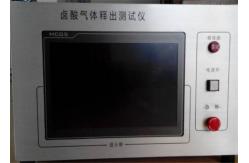 China High Precision Flammability Testing Equipment For Cable Halogen Acid Gas Release supplier