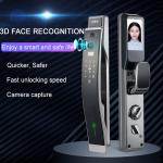 3D Face Recognition Door Lock System S938MAX Smart Door Lock Face Recognition for sale