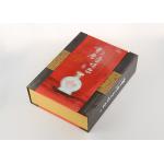 Chinese Style Rigid Paper Flip Cardboard Gift Boxes With Pantone & CMYK