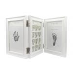 Non Toxic Baby Handprint Kit Newborn Baby Footprint Photo Frame For Home Decoration for sale