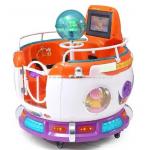Carousel Fire Truck Coin Operated Kiddie Ride Game Machine Revolving Cup MP5