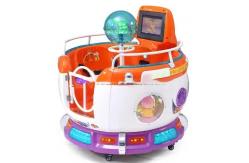 China Carousel Fire Truck Coin Operated Kiddie Ride Game Machine Revolving Cup MP5 supplier