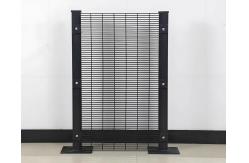 China Clear View Metal Steel Fence Anti Climb 358 High Security Fence Panel supplier