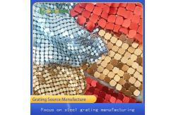 China Gold Silver Decorative Wire Mesh Metal Aluminum Chain Curtain supplier