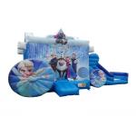 Children Commercial Bouncy Castles hinchables castillos Inflatable Princess Frozen Carriage Bounce N Slide for sale