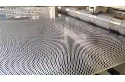 China Round Metal Mesh Aluminum Perforated Sheet 0.5 - 10mm Thickness supplier