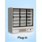 Stand Up Glass Freezer Plug In Type Upright Display Coolers for sale