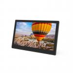 High Resolution 18.5 Inches IPS Screen Digital Photo Frame Loop Video 16:9 Electric Picture Frames 1366x768P Resolution for sale