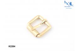 China Shiny  Shoe Strap Buckles / Belt Small Roller Buckle Polished With Hanging Plating supplier