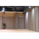 Soundproof Operable Sliding Partition Walls With Fabric MDF Hard Cover For Gymnasiums for sale