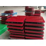 Impact Resistant Polyurethane Product Metal Backed Polyurethane Lining Sheet for sale