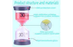 China Modern Small Sand Clock Hourglass 1 3 5 Minute Hourglass Timer Free Sample supplier