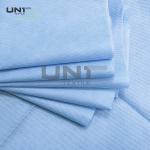 Eco Friendly Blue Polypropylene PP Spunbond Non Woven Fabric For Surgical Gown for sale