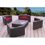 5pcs modern rattan sofa furniture for sale