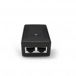 Fireproof POE Ethernet Adapter Black White OEM Color 24V 1A Output for sale