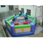Commercial Inflatable Sports Games , Outdoor Inflatable Gladiator Joust for sale