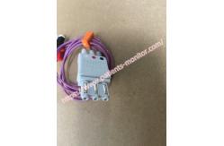 China PHiliph ECG Leads CBL Unshielded 3 Ld Miniclip AAMI 0.45m 989803144931 M1622A supplier
