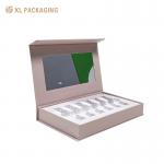 Luxury Custom Cosmetic Box Cardboard Gift Boxes Eco Friendly Hardcover Gift Box With Magnetic Lid for sale