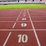 All Weather Waterproof Rubber Athletic Running Track Approved Rubber Running Track for sale