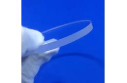 China Customized ultra-thin quartz glass plate/ Transparent quartz crystal substrate/ Optical quartz plate supplier