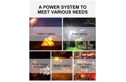 China 10W Solar Power Panel Kit Lighting System For RV Campers supplier