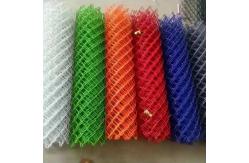 China Knuckle Barbed 6 Ft  9 Gauge Chain Link Fence Rolls PVC Coated supplier