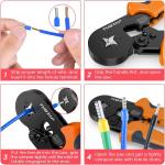 Anti Abrasion Wire Ferrule Crimper Kit Multipurpose Practical