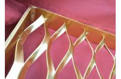 China Architecture Aluminum Screen Facade, Expanded Metal Mesh For Window Divider supplier