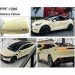 Sahara Yellow 8 Mil Color Paint Protection Film Self-Healing Color Change PPF for sale
