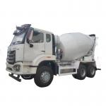 Sinotruk HOWO on-Site Hydraulic Discharge Drum Mixing Concrete Mixer  8 10 12Cbm Variable Capacity for sale